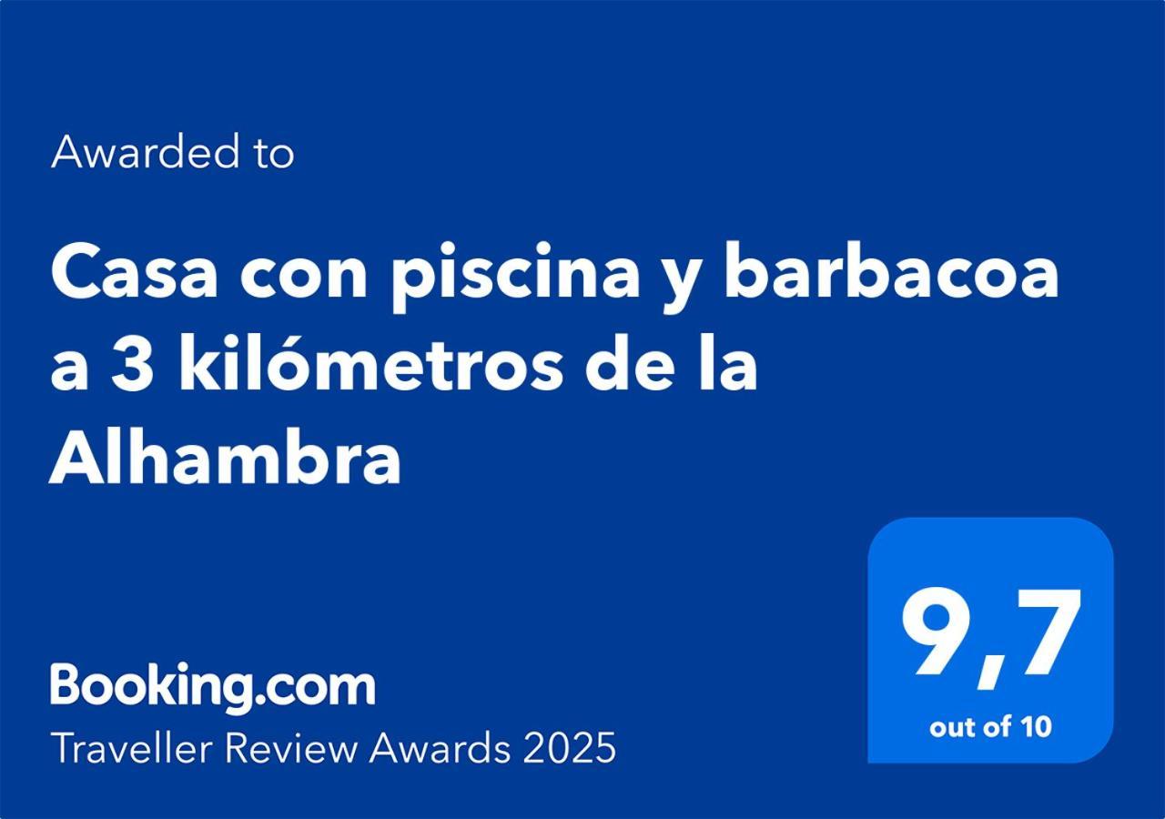 Villa Casa Con Piscina Y Barbacoa A 3 Kilometros De La Alhambra Huétor Vega Exterior foto